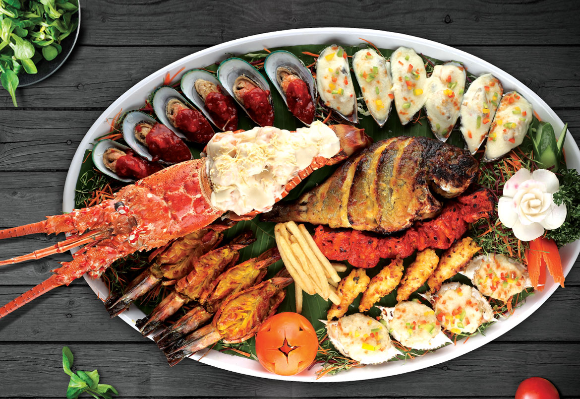 SEAFOOD PLATTER DELUXE 